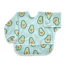 BABYJEM BLW BIB WITH SLEEVES / AVOCADO DESIGN
